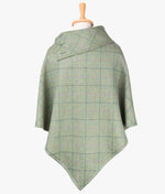 Tweed Poncho - Harriet